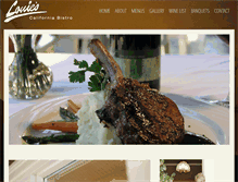 Tablet Screenshot of louiessb.com
